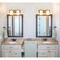 Z-Lite Soledad Vanity, 2-Light, 16.25 In.W x 6 In.L x 7.5 In.H, Brushed Gold/White 485-2V-BG - alternate 7